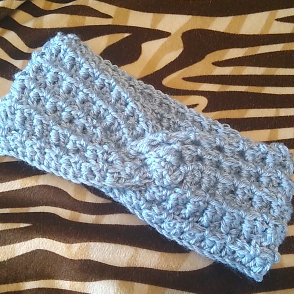 HANDMADE twist headband/ear warmer